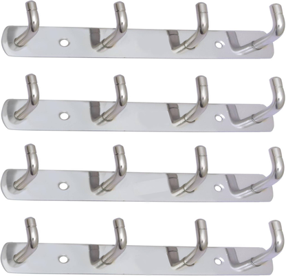 SilverArc Elegance 4 Pin Stainless Steel Hook Rail