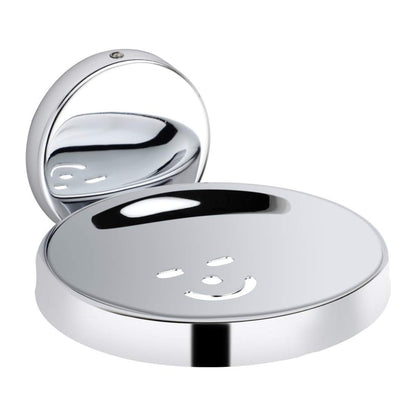 SmileCharm Stainless Steel Soap Dish (Pack of 2)