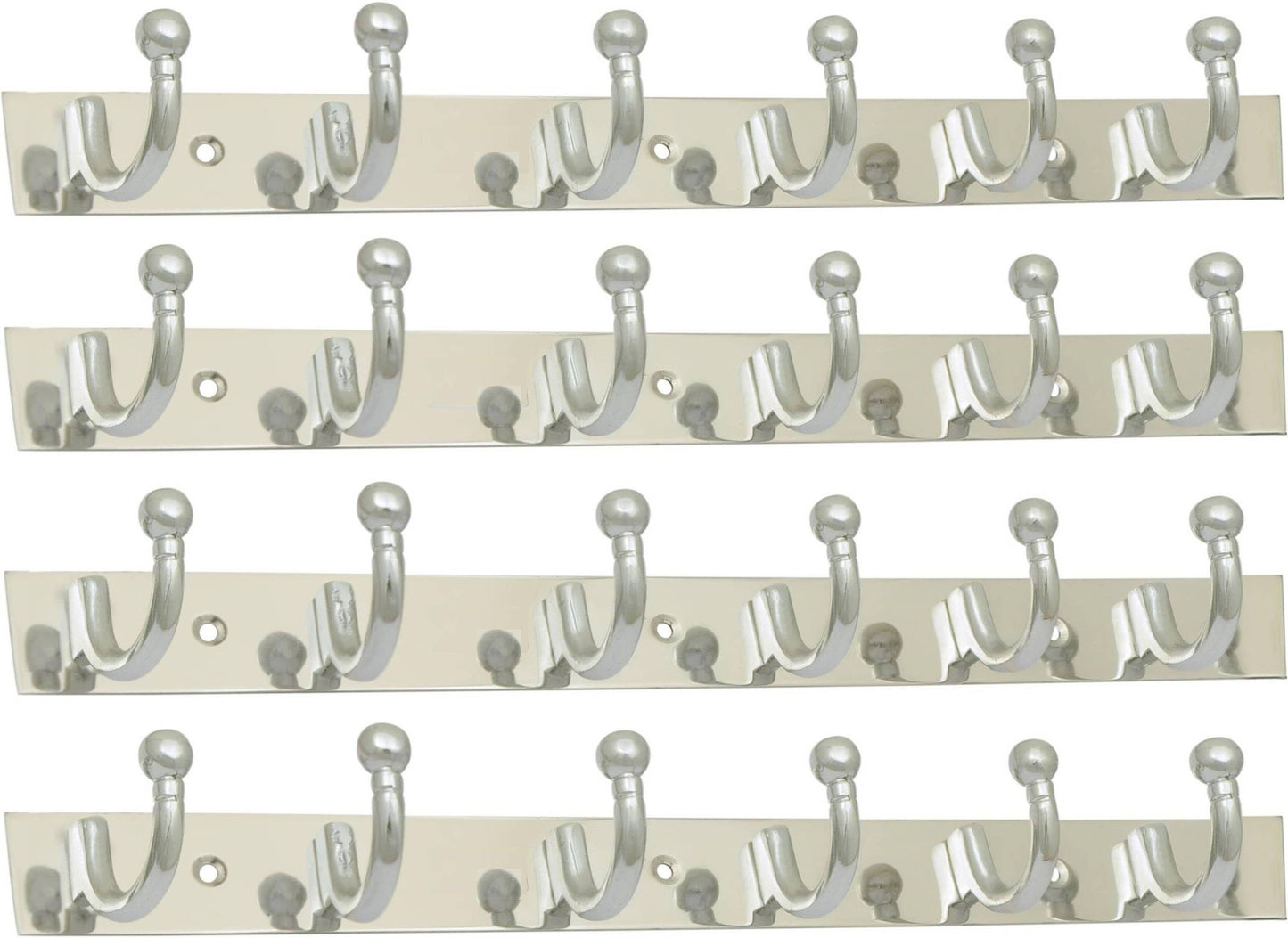 SoftPoint StainlessSilver 6-Pin Hook Rail