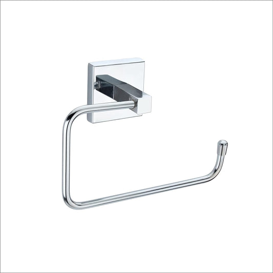 Rectangular Stainless ElegantSteel Towel Ring Collection with accessory