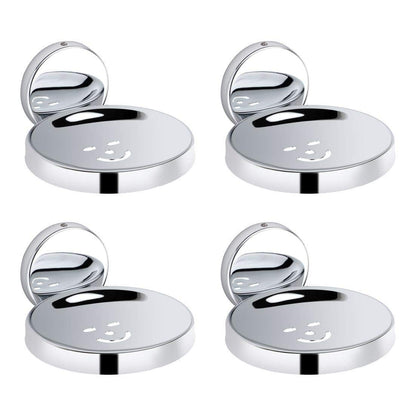 SmileCharm Stainless Steel Soap Dish-(Pack of 2)