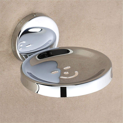 SmileCharm Stainless Steel Soap Dish (Pack of 2)