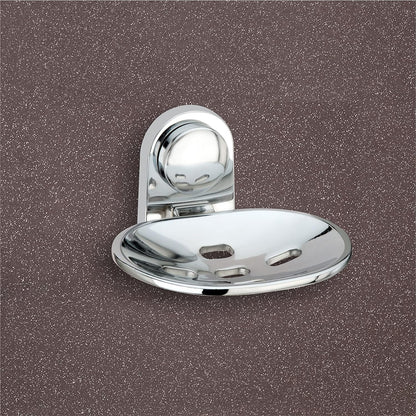 Premium Stainless Steel Oval Soap Dish for Bathroom