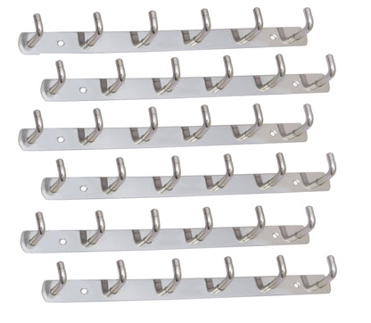 SilverArc Elegance 6 Pin Stainless Steel Hook Rail