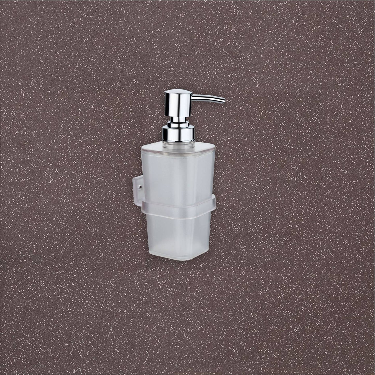 Plastic UtilityPlus Soap Dispenser with Integrated Accessory