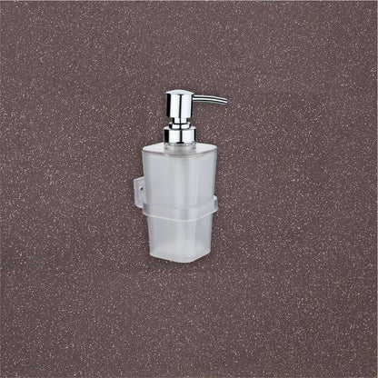 Plastic UtilityPlus Soap Dispenser with Integrated Accessory