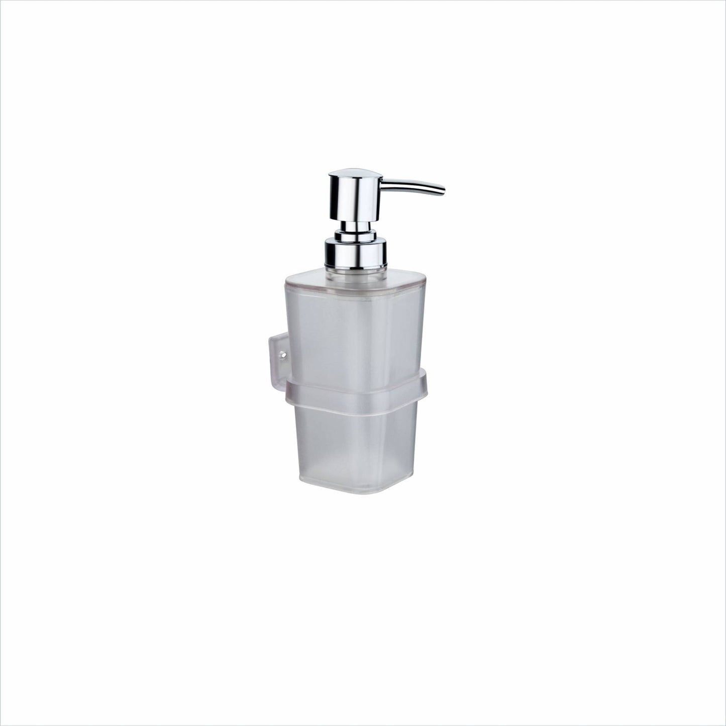 Plastic UtilityPlus Soap Dispenser with Integrated Accessory