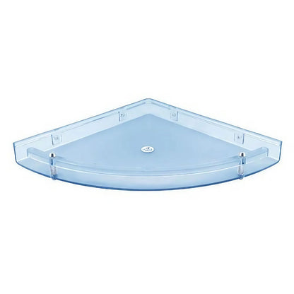 Triple Edge Plastic Bathroom Corner Shelf Set of 3