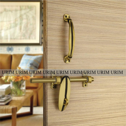 Orbit RoyalCharm Brass Door Kit with Door Handle and Accessories - Pack of 5