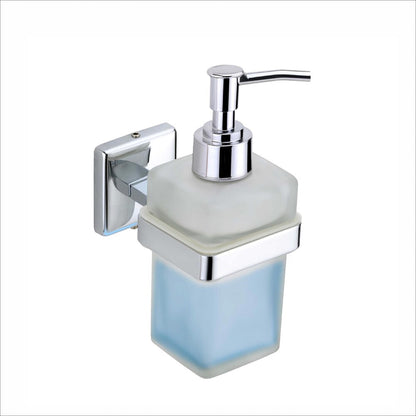 CrystalClear Square Shampoo Glass Dispenser