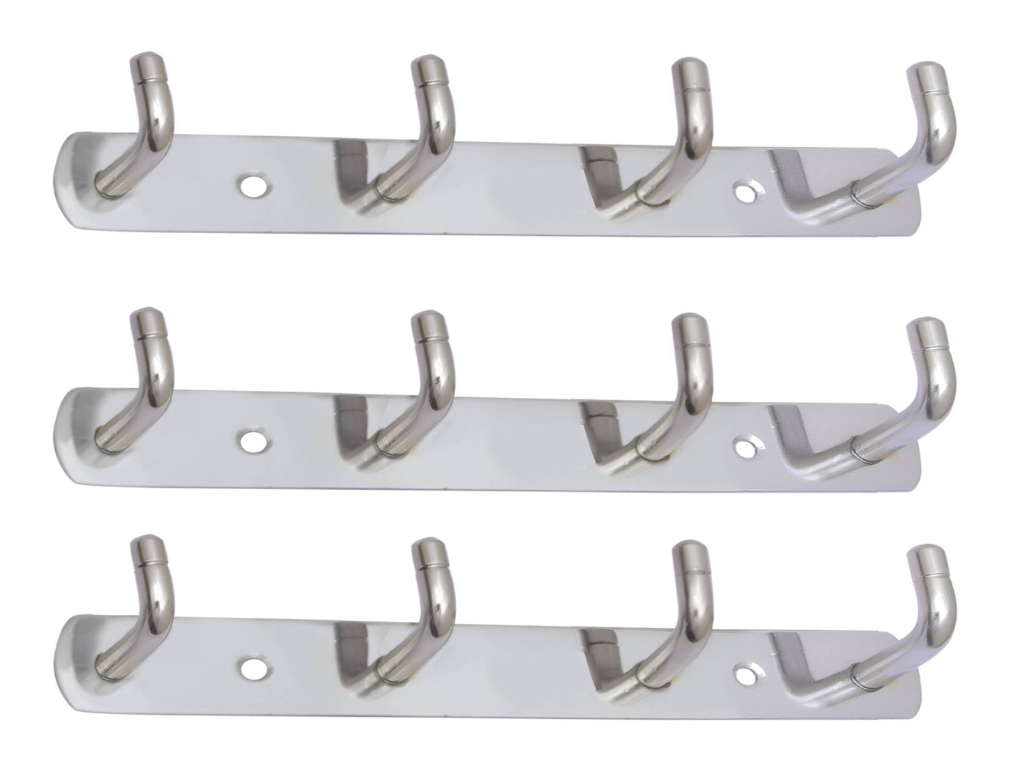 SilverArc Elegance 4 Pin Stainless Steel Hook Rail