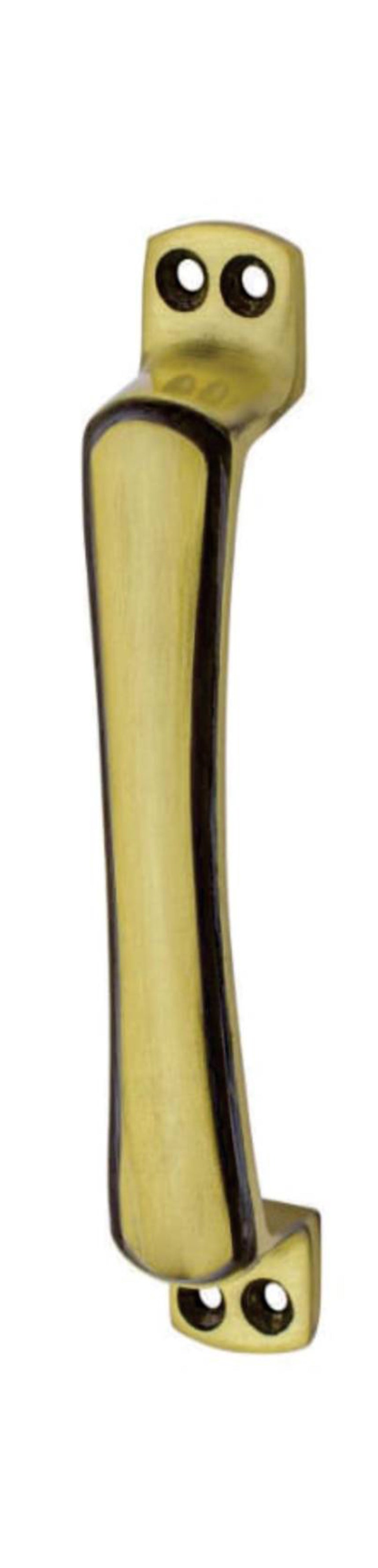 TieCharm 6-Inch Aluminum Brass Handle with Glossy Finish